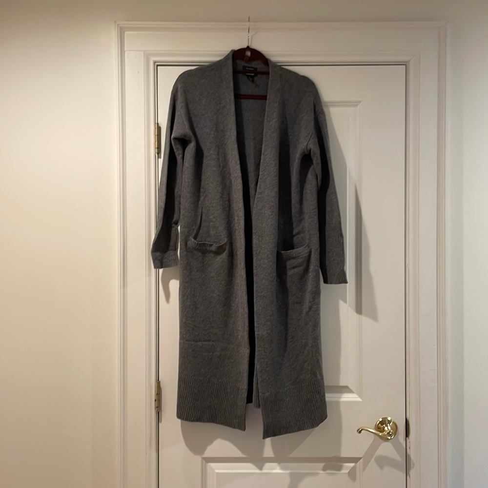 Halogen medium cashmere blend long sweater